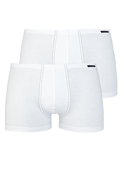 SCHIESSER Shorts Cotton Essentials Doppelpack wei